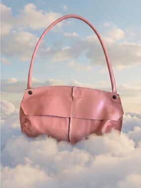 Max & Co. Pink Leather Shoulder Satchel